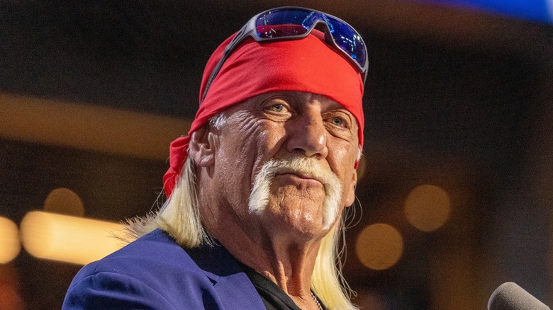 Hulk Hogan at a convention