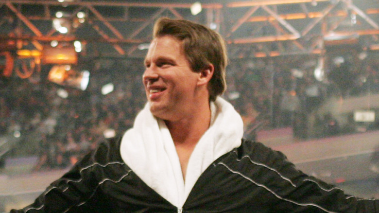 JBL before his WrestleMania match against John Cena