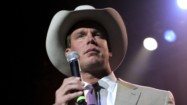 JBL with a microphone