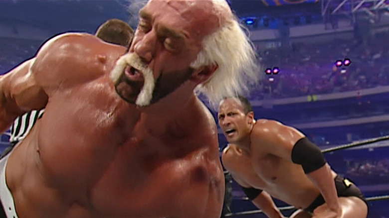 Hulk Hogan at WWE WrestleMania 18