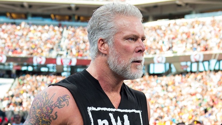 Kevin Nash staring