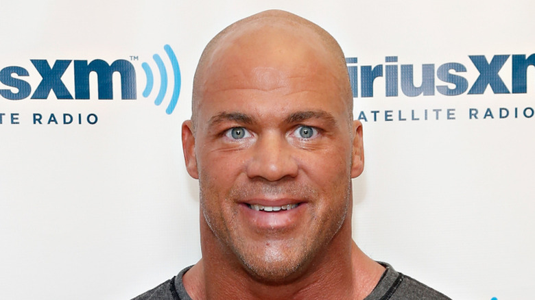 Kurt Angle smiling