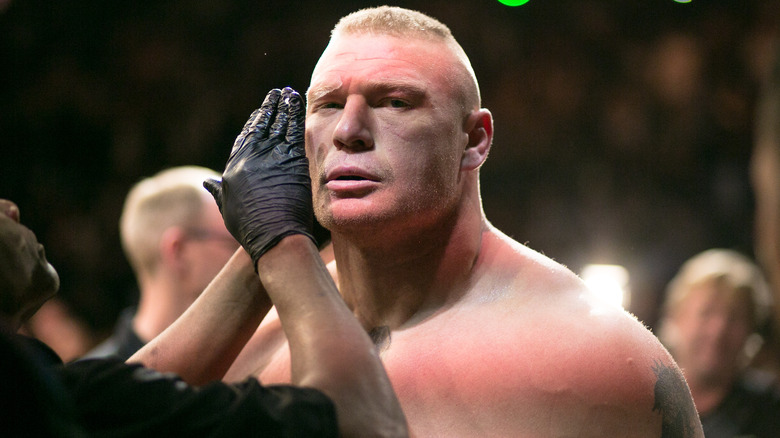 Brock Lesnar in the UFC