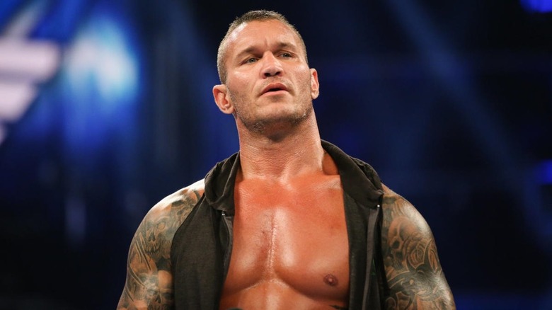 Randy Orton staring ahead