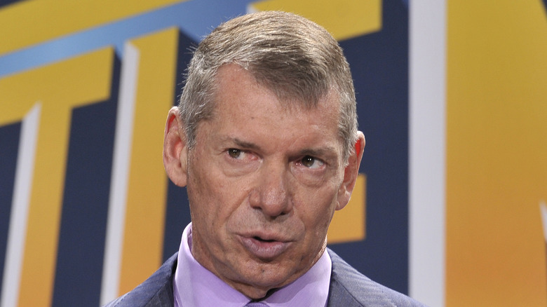 Vince McMahon, presumably after being hung up on