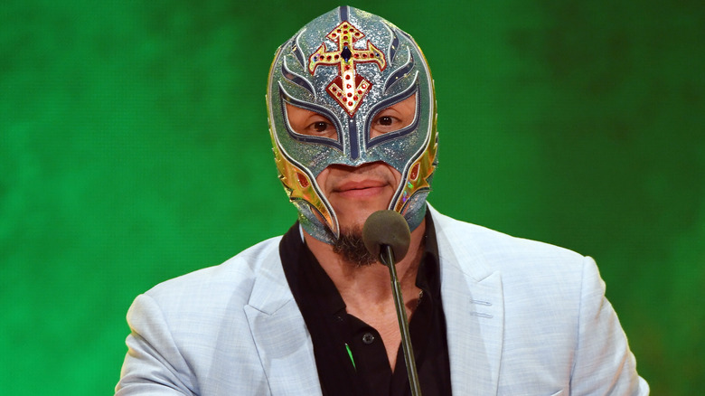 Rey Mysterio talking