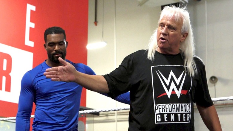 Ricky Morton at the WWE Performance Center