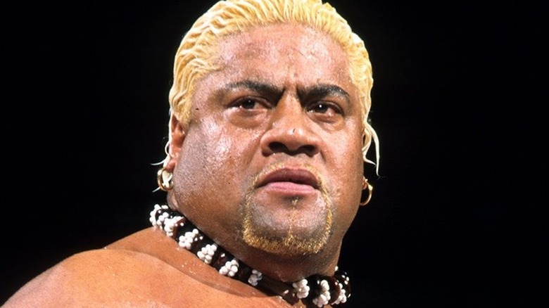 Rikishi looking mean