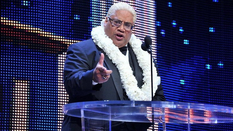 Rikishi being inducted into the WWE Hall of Fame