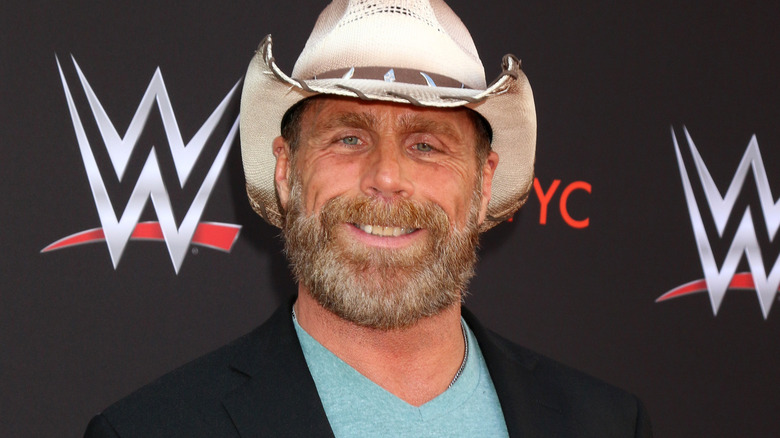 Shawn Michaels smiling