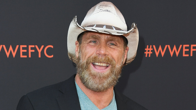 Shawn Michaels smiling