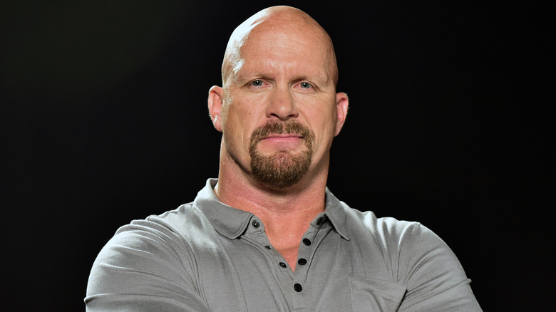 Steve Austin smiling