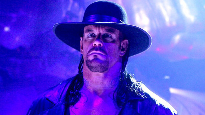 The Undertaker walking to the ring