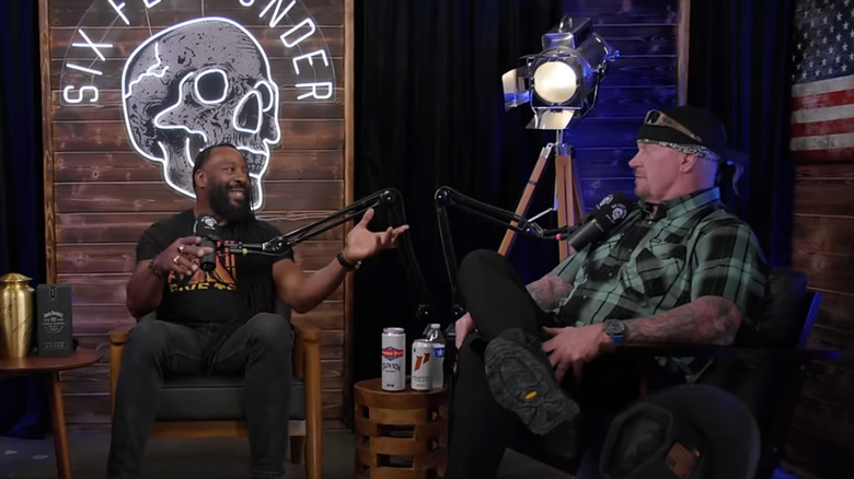 Booker T on the "Six Feet Under" podcast