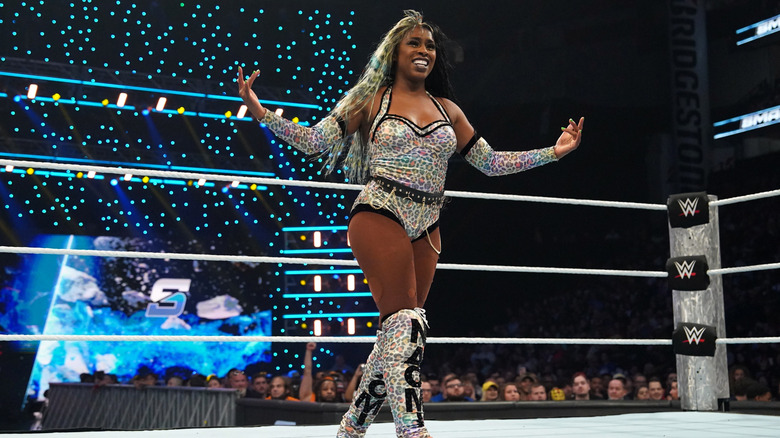 Naomi inside the ring