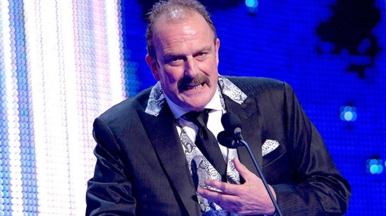 Jake Roberts at the WWE Hall of Fame