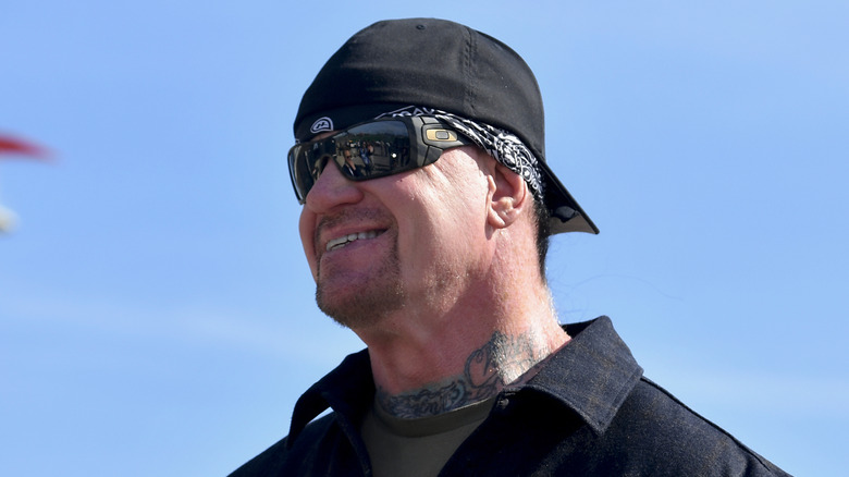 The Undertaker at NASCAR Cup Series Echopark Automotive Grand Prix