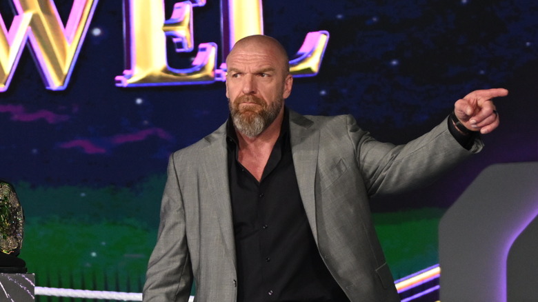 Triple H wants you to look to your right