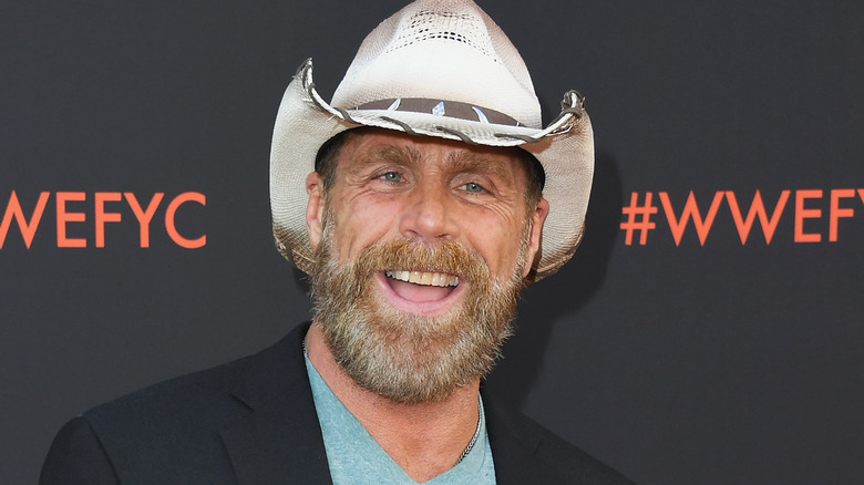 Shawn Michaels smiling