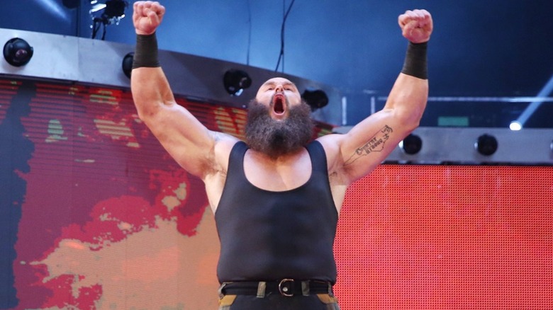 Braun Strowman lets out a bellow