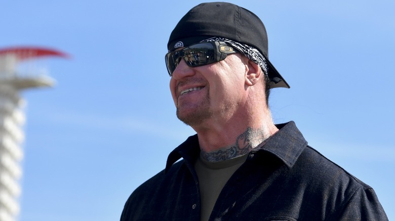 "The Undertaker" Mark Calaway smiling