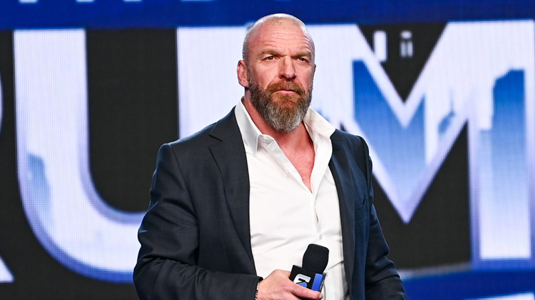 Triple H at Royal Rumble kickoff show