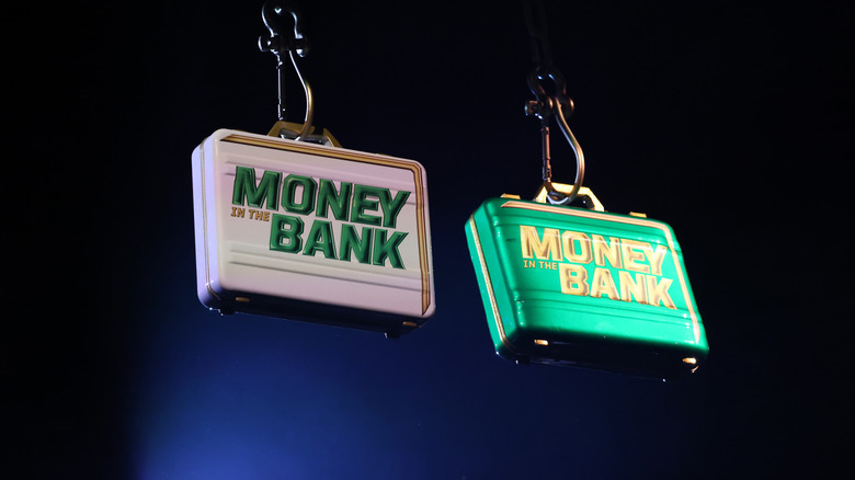 The Money in the Bank briefcases