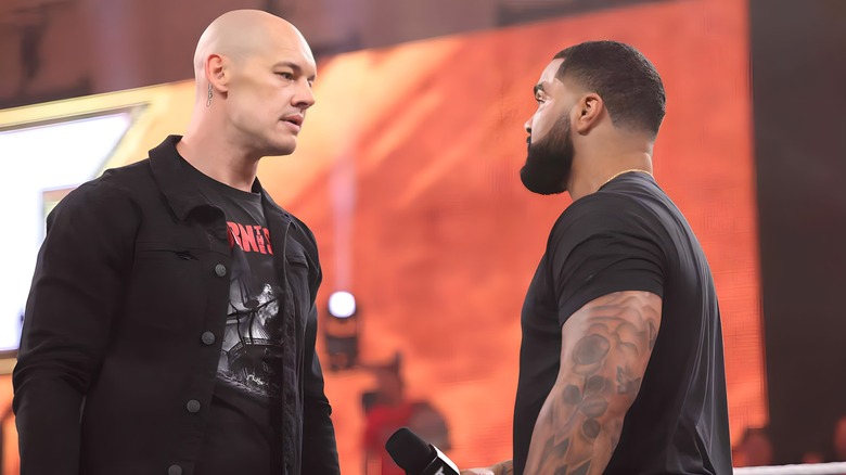 Baron Corbin faces down Gable Steveson