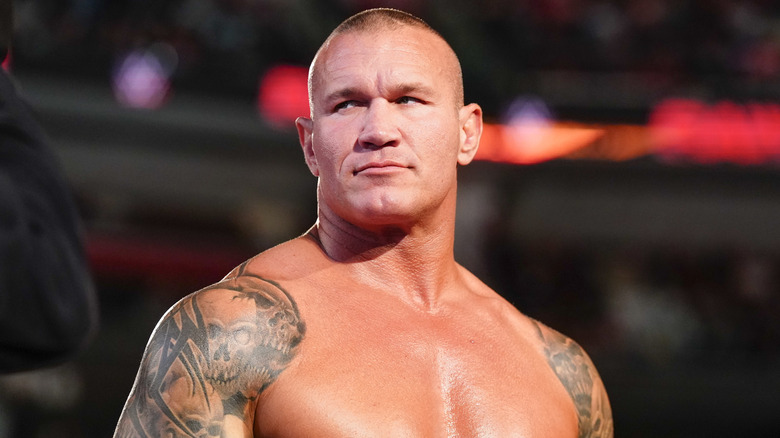 Randy Orton stares