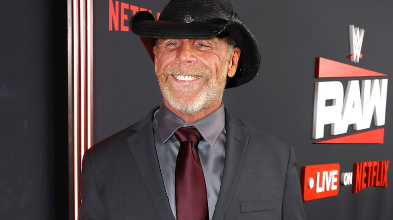 Shawn Michaels smiling