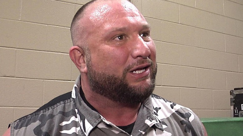 Bubba Ray Dudley backstage at a WWE show.