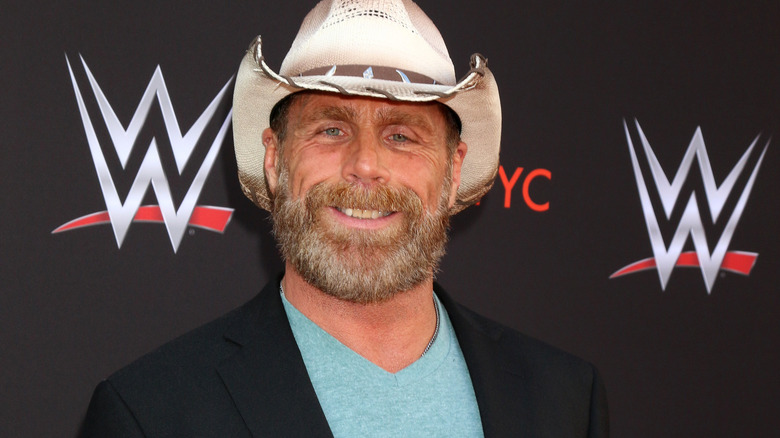 Shawn Michaels smiling