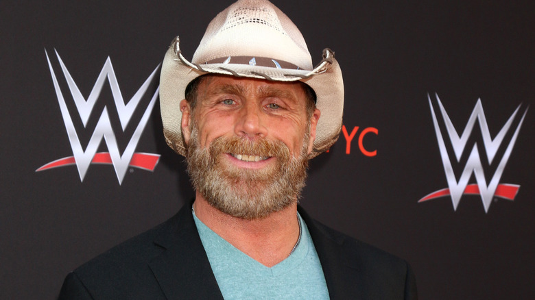 Shawn Michaels smiling