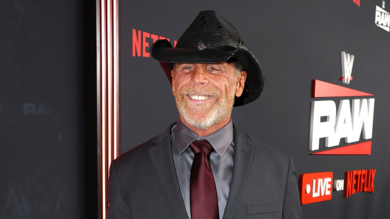 Shawn Michaels smiling