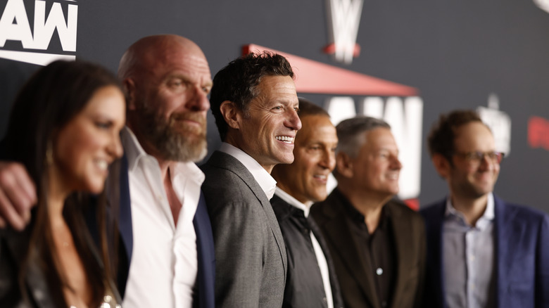 TKO and WWE executives attend the "WWE Raw" Netflix premiere