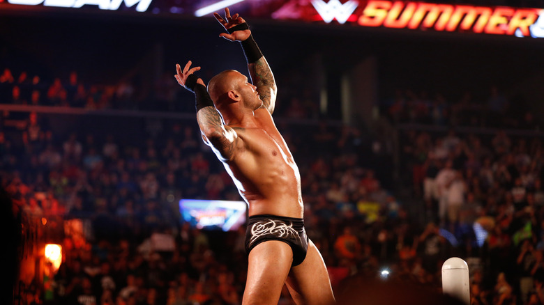 Randy Orton posing