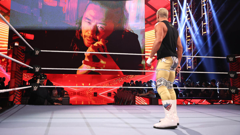 Cody Rhodes watches Shinsuke's message