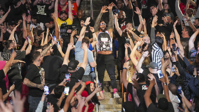 Jey Uso makes his entrance