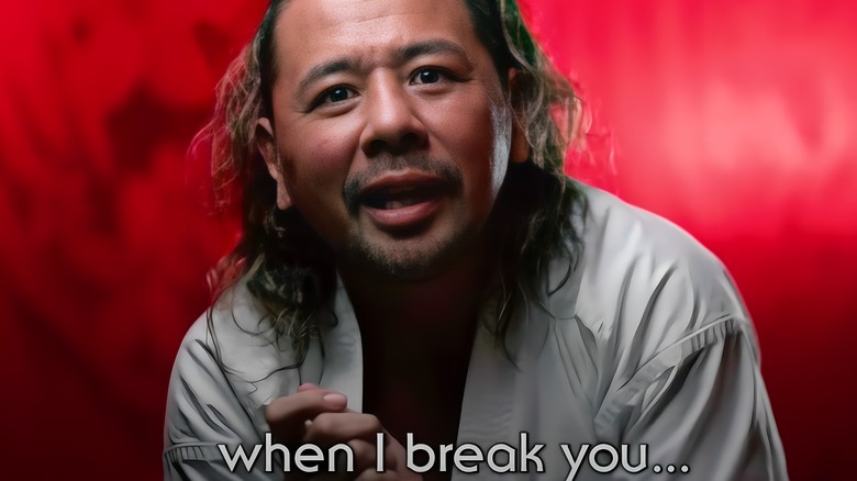 Shinsuke Nakamura with subtitles