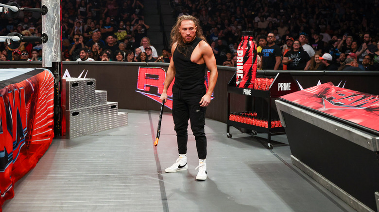 Pete Dunne surveys his destruction