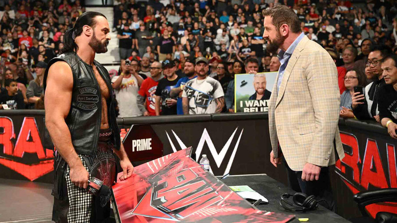 Drew McIntyre stares down Wade Barrett