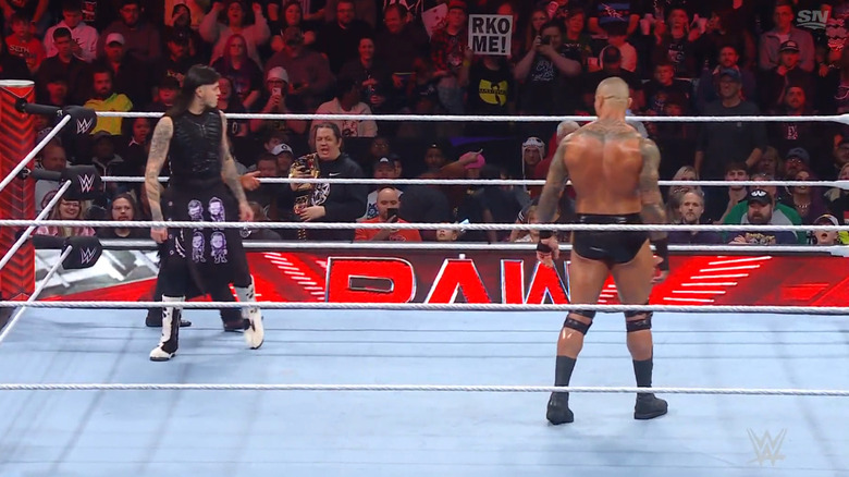 Dominik and Orton in the ring