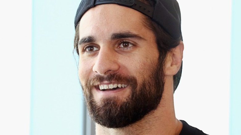 Seth Rollins smiling