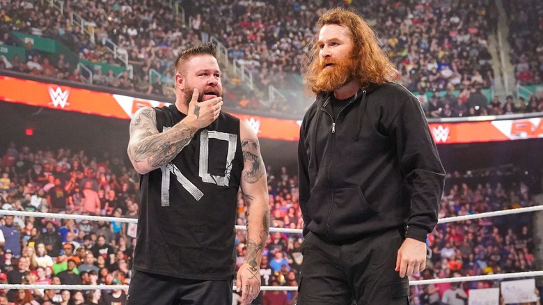 Sami Zayn & Kevin Owens on 5/15/2023 WWE Raw