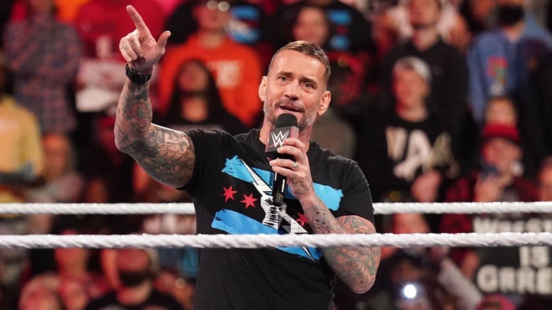 CM Punk on "WWE Raw"
