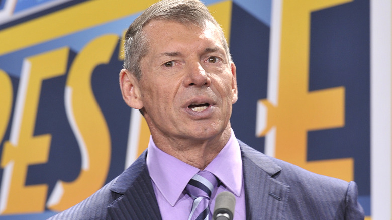 Vince McMahon talking