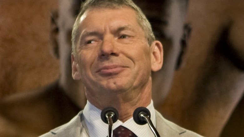 Vince McMahon smiling