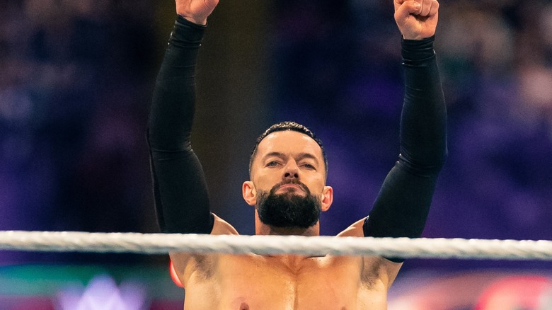 Finn Balor posing 