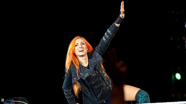 Becky Lynch posing