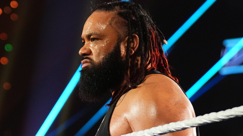 Jacob Fatu on "WWE SmackDown."